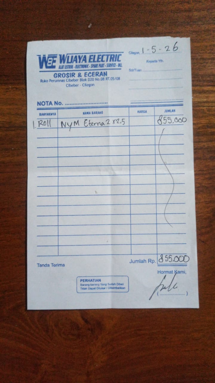 NYM Eterna 2x2.5 1 Roll